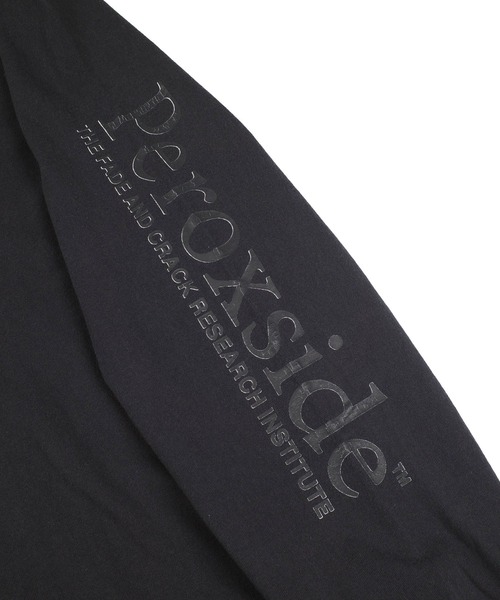 Children of the discordance(チルドレン オブ ザ ディスコ-ダンス)の「【Peroxside/ペルオキシド】PEROXSIDE LOGO LONG SLEEVE TEE(Tシャツ/カットソー・メンズ・ホワイト/ブラック・1/3/2)」の21枚目の写真