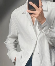 Y2K ユニセックス ダブルボタン オープンカラーシャツ WO26W1TP12