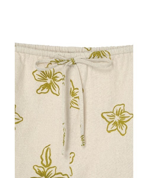 ALEXIA STAM（アリシアスタン）の「Floral Wide Linen Pants /フラワープリントリネンパンツ（その他パンツ・レディース・ベージュ/ブラウン・S/M）」の20枚目の写真