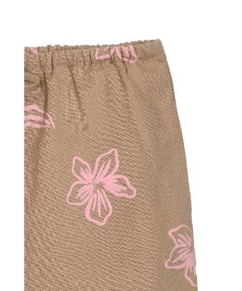 ALEXIA STAM（アリシアスタン）の「Floral Wide Linen Pants /フラワープリントリネンパンツ（その他パンツ・レディース・ベージュ/ブラウン・S/M）」の14枚目の写真