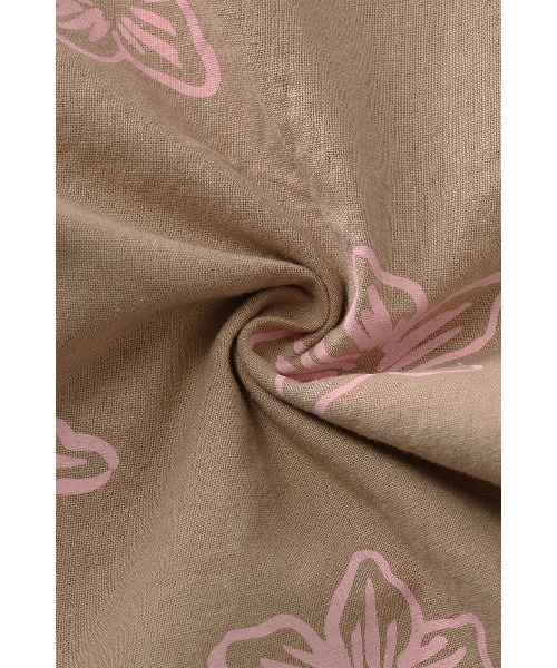 ALEXIA STAM（アリシアスタン）の「Floral Wide Linen Pants /フラワープリントリネンパンツ（その他パンツ・レディース・ベージュ/ブラウン・S/M）」の16枚目の写真
