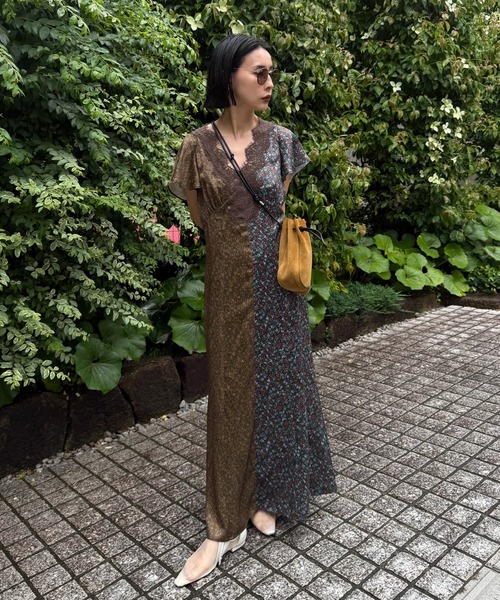 LOUISE PATTERN DOCKING DRESS（ドレス）｜Ameri（アメリ）の