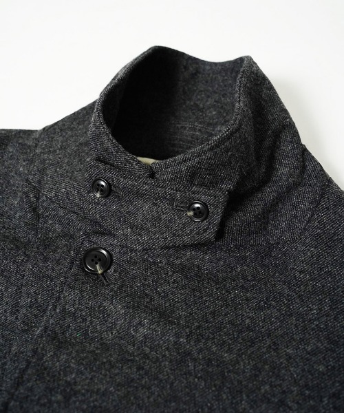 EGO TRIPPING（エゴトリッピング）の「mj11745-PEAK JACKET ウールジャケット(616757)（テーラードジャケット・メンズ・ブラック/チャコールグレー・46/48）」の4枚目の写真
