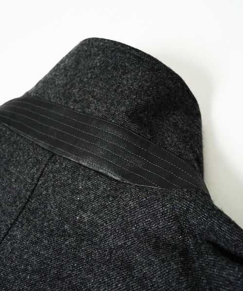 EGO TRIPPING（エゴトリッピング）の「mj11745-PEAK JACKET ウールジャケット(616757)（テーラードジャケット・メンズ・ブラック/チャコールグレー・46/48）」の19枚目の写真