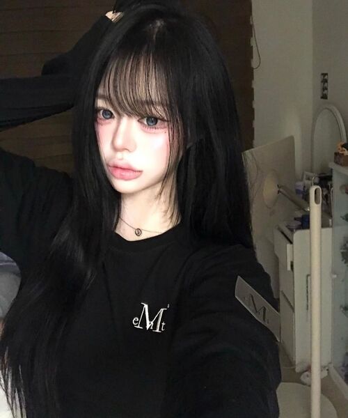 MUCENT(ムセント)の「リアムレザーパッチロングスリーブTシャツ(4カラー)(Tシャツ/カットソー・レディース・ブラック/ホワイト/ネイビー/ライトグレー・FREE)」の14枚目の写真