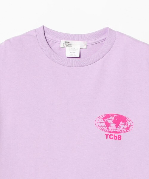 TOKYO CULTUART by BEAMS(トウキョウカルチャートバイビームス)の「TOKYO CULTUART by BEAMS / TCbB SHOP T-Shirt (new)(Tシャツ/カットソー・メンズ・ライトグレー/パープル系その他2・MEDIUM/X-LARGE/LARGE/SMALL)」の6枚目の写真