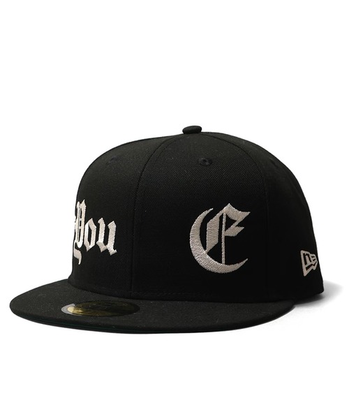 EXAMPLE(エグザンプル)の「NEW ERA × EXAMPLE 59FIFTY “ROOTS”(キャップ・メンズ・ブラック・7 5/8/7 1/2/7 3/8)」の1枚目の写真