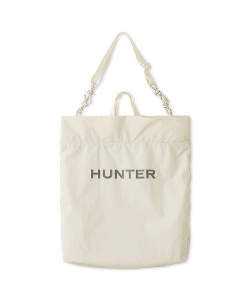 HUNTER(ハンター)の「【HUNTER | emmi】トラベル マルチファンクション パッカブル サコッシュ(ショルダーバッグ・レディース・アイボリー・F)」の3枚目の写真
