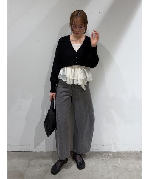 LAGUNAMOON（ラグナムーン）の「カーヴィラインデニムパンツ（デニムパンツ・レディース・グレー/ブルー・MEDIUM/SMALL）」の15枚目の写真