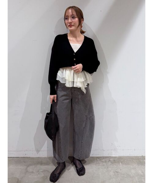 LAGUNAMOON（ラグナムーン）の「カーヴィラインデニムパンツ（デニムパンツ・レディース・グレー/ブルー・MEDIUM/SMALL）」の16枚目の写真
