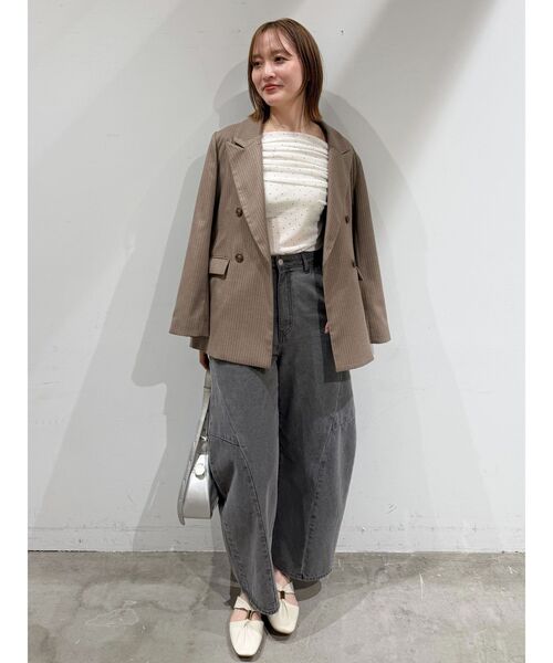 LAGUNAMOON（ラグナムーン）の「カーヴィラインデニムパンツ（デニムパンツ・レディース・グレー/ブルー・MEDIUM/SMALL）」の20枚目の写真