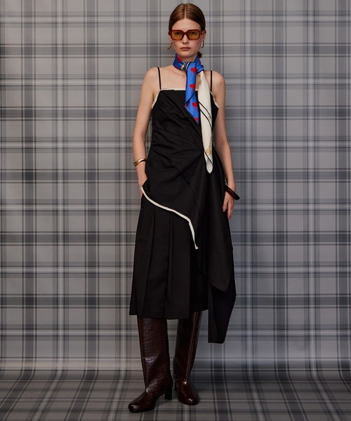 MAISON SPECIAL(メゾンスペシャル)の「Round-Toe Wide Long Boots/ラウンドトゥワイドロングブーツ(ブーツ・レディース・ゴールド/ダークブラウン/ブラック・38/36/37)」の21枚目の写真