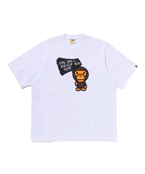 babymilo ape アベイシングエイプ　tシャツ BABY MILO GRAPHIC RELAXED FIT TEE（Tシャツ/カットソー）｜A BATHING