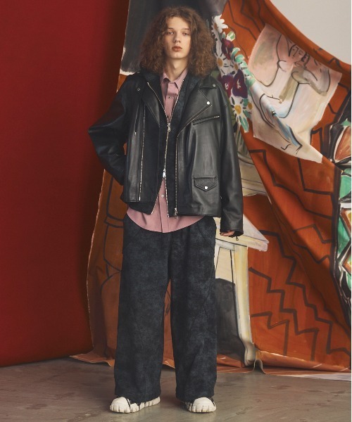 MAISON SPECIAL(メゾンスペシャル)の「《UNISEX》Distressed Effect Prime-Over ZIP Hoodie/グランジダメージプライムオーバーZIPパーカー【MAISON SPECIAL/メゾンスペシャル】■セットアップ対応■(パーカー・メンズ・ブラック/グレー/ネイビー/ピンク・2/0/1)」の9枚目の写真