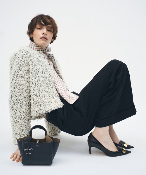 EFFE BEAMS(エッフェビームス)の「カラミリボン ジャケット(その他アウター・レディース・ホワイト系その他5・36/38)」の1枚目の写真