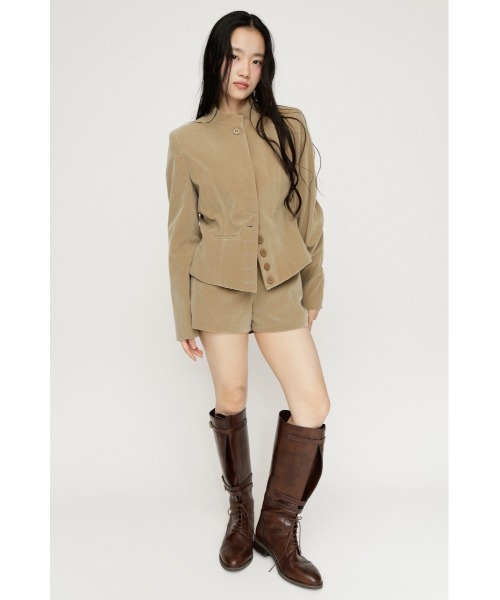 SLY(スライ)の「CLASSY LOW WAIST S/PT クラッシーローウエストショートパンツ 秋服 冬服(スラックス・レディース・ベージュ/マルチ/ブラック・0/1)」の12枚目の写真