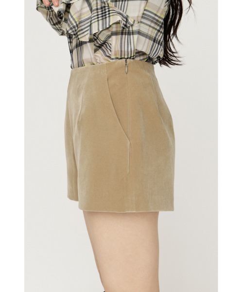 SLY(スライ)の「CLASSY LOW WAIST S/PT クラッシーローウエストショートパンツ 秋服 冬服(スラックス・レディース・ベージュ/マルチ/ブラック・0/1)」の15枚目の写真