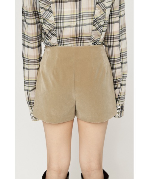 SLY(スライ)の「CLASSY LOW WAIST S/PT クラッシーローウエストショートパンツ 秋服 冬服(スラックス・レディース・ベージュ/マルチ/ブラック・0/1)」の16枚目の写真