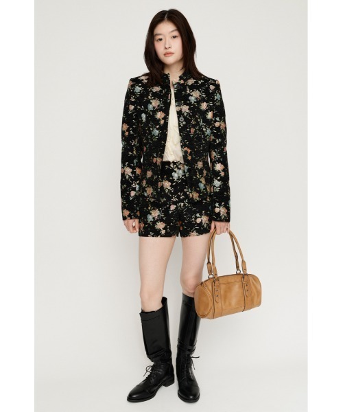 SLY(スライ)の「CLASSY LOW WAIST S/PT クラッシーローウエストショートパンツ 秋服 冬服(スラックス・レディース・ベージュ/マルチ/ブラック・0/1)」の20枚目の写真