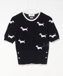 THOM BROWNE（トムブラウン）の「半袖ニット（ニット/セーター）」