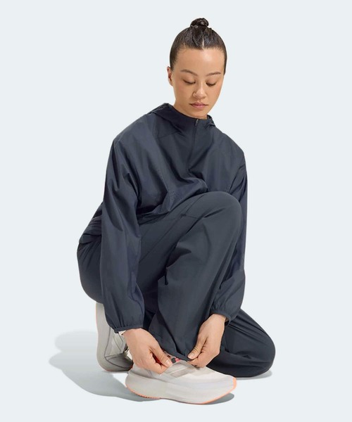 adidas(アディダス)の「ラン ウーブン ロングパンツ / アディダス adidas(その他パンツ・レディース・グレー・LARGE/MEDIUM/SMALL/X-LARGE)」の4枚目の写真