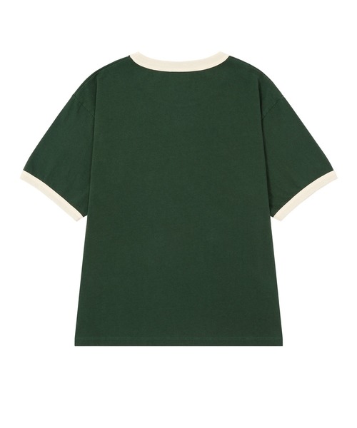 HUF(ハフ)の「HAND STACKED TINY RINGER TEE(Tシャツ/カットソー・メンズ・ネイビー/ナチュラル/グリーン系その他・L/M/S)」の9枚目の写真