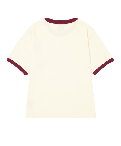 HUF(ハフ)の「HAND STACKED TINY RINGER TEE(Tシャツ/カットソー・メンズ・ネイビー/ナチュラル/グリーン系その他・L/M/S)」の7枚目の写真