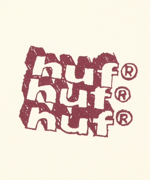 HUF(ハフ)の「HAND STACKED TINY RINGER TEE(Tシャツ/カットソー・メンズ・ネイビー/ナチュラル/グリーン系その他・L/M/S)」の12枚目の写真