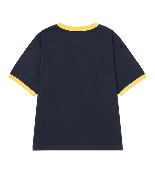 HUF(ハフ)の「HAND STACKED TINY RINGER TEE(Tシャツ/カットソー・メンズ・ネイビー/ナチュラル/グリーン系その他・L/M/S)」の11枚目の写真