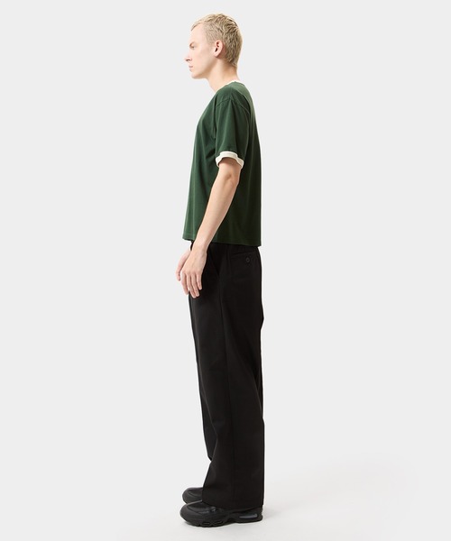 HUF(ハフ)の「HAND STACKED TINY RINGER TEE(Tシャツ/カットソー・メンズ・ネイビー/ナチュラル/グリーン系その他・L/M/S)」の22枚目の写真