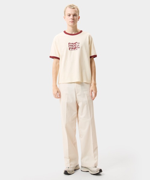 HUF(ハフ)の「HAND STACKED TINY RINGER TEE(Tシャツ/カットソー・メンズ・ネイビー/ナチュラル/グリーン系その他・L/M/S)」の15枚目の写真