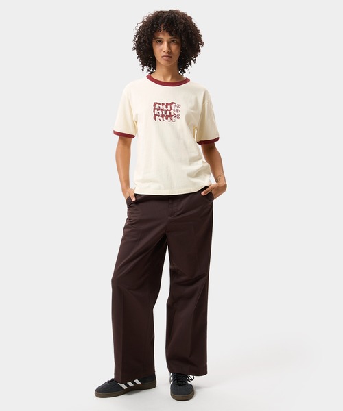 HUF(ハフ)の「HAND STACKED TINY RINGER TEE(Tシャツ/カットソー・メンズ・ネイビー/ナチュラル/グリーン系その他・L/M/S)」の18枚目の写真