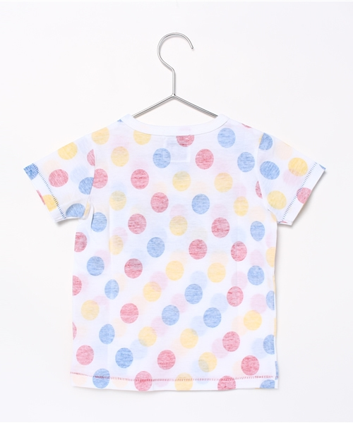 Lee（リー）の「ＬＥＥ　リー　ドットＴ（Tシャツ/カットソー・キッズ・マルチ・130cm/100cm/120cm/110cm）」の2枚目の写真