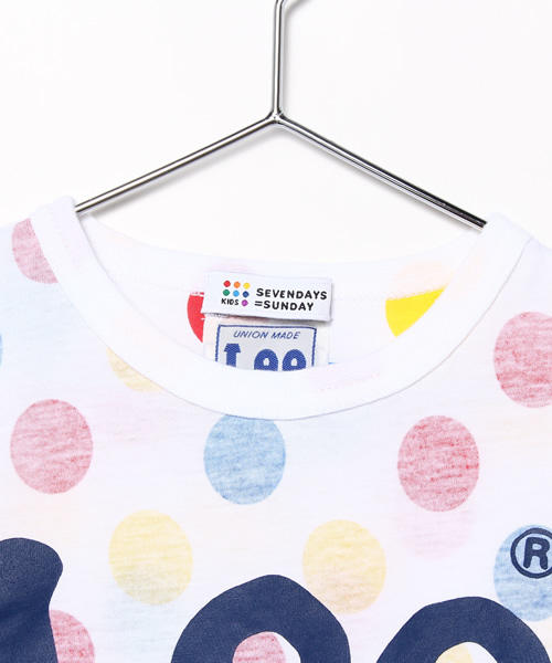 Lee（リー）の「ＬＥＥ　リー　ドットＴ（Tシャツ/カットソー・キッズ・マルチ・130cm/100cm/120cm/110cm）」の3枚目の写真
