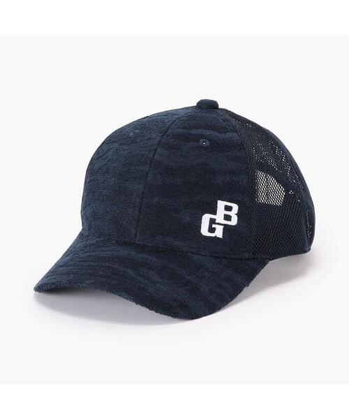 BRIEFING(ブリーフィング)の「【BRIEFING GOLF/ブリーフィングゴルフ】CR MEN'S PILE CAMO JQ BG LOGO CAP(キャップ・メンズ・ネイビー・FREE)」の1枚目の写真
