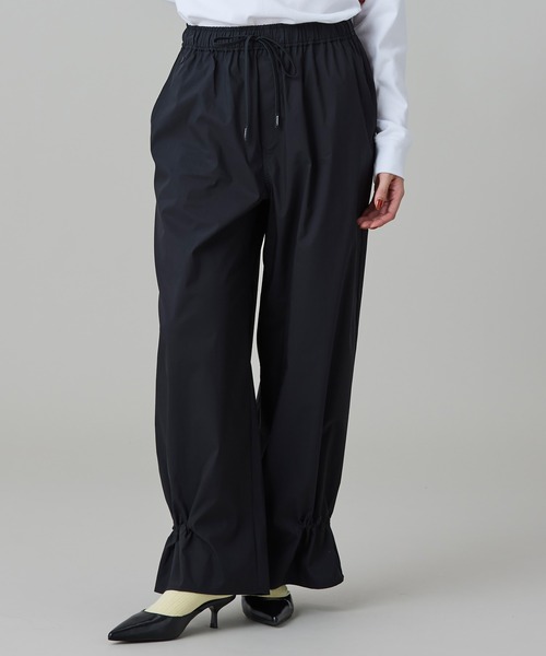【別注】LACOSTE / コットン パンツ　ブラック　サイズ36 別注】LACOSTE / コットン パンツ ブラック サイズ36 LACOSTE