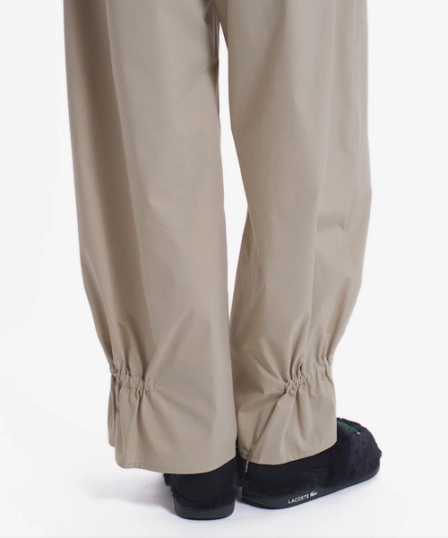 LACOSTE(ラコステ)の「裾ギャザーストレッチワイドパンツ(その他パンツ・レディース・ベージュ・34/36/40)」の21枚目の写真