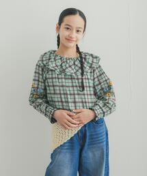 URBAN RESEARCH DOORS | 『150サイズ』クロスステッチブラウス(KIDS)(シャツ/ブラウス)