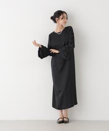 kaene/スモックカフスドビードレス