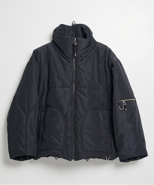 TOGA(トーガ)の「【TOGA TOO/トーガトゥー】Padded jacket/パデッドジャケット(ダウンジャケット/コート・レディース・ブラウン/ブラック/ホワイト・MEDIUM)」の3枚目の写真