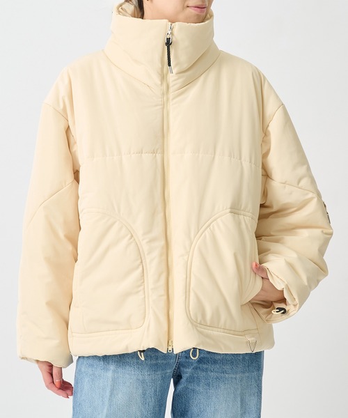TOGA(トーガ)の「【TOGA TOO/トーガトゥー】Padded jacket/パデッドジャケット(ダウンジャケット/コート・レディース・ブラウン/ブラック/ホワイト・MEDIUM)」の5枚目の写真