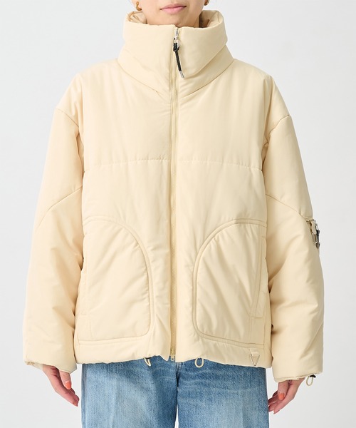 TOGA(トーガ)の「【TOGA TOO/トーガトゥー】Padded jacket/パデッドジャケット(ダウンジャケット/コート・レディース・ブラウン/ブラック/ホワイト・MEDIUM)」の6枚目の写真