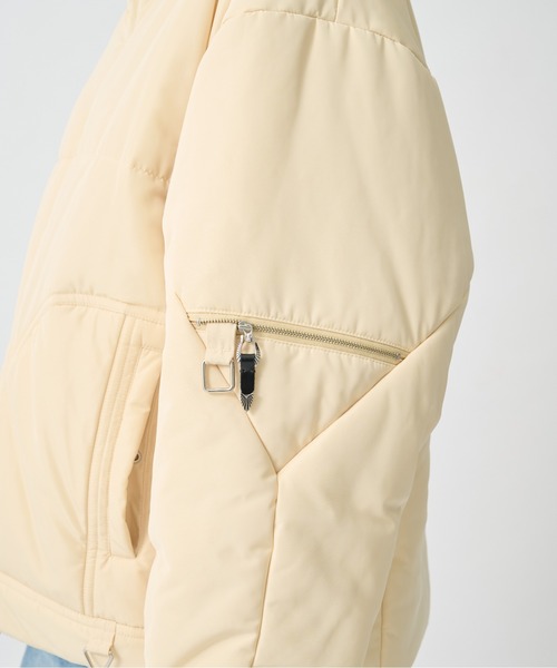 TOGA(トーガ)の「【TOGA TOO/トーガトゥー】Padded jacket/パデッドジャケット(ダウンジャケット/コート・レディース・ブラウン/ブラック/ホワイト・MEDIUM)」の10枚目の写真
