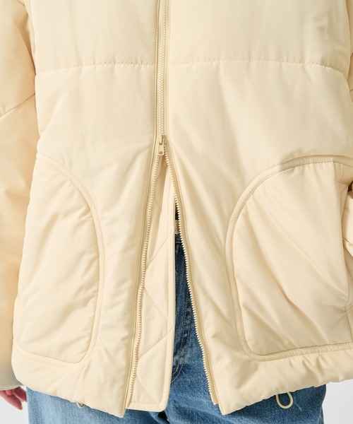 TOGA(トーガ)の「【TOGA TOO/トーガトゥー】Padded jacket/パデッドジャケット(ダウンジャケット/コート・レディース・ブラウン/ブラック/ホワイト・MEDIUM)」の12枚目の写真