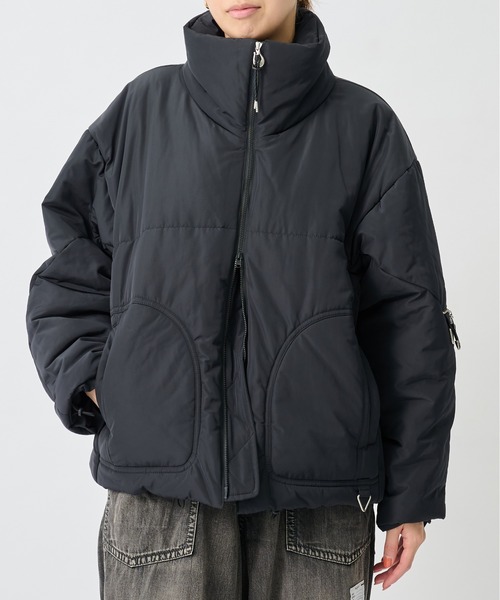 TOGA(トーガ)の「【TOGA TOO/トーガトゥー】Padded jacket/パデッドジャケット(ダウンジャケット/コート・レディース・ブラウン/ブラック/ホワイト・MEDIUM)」の17枚目の写真