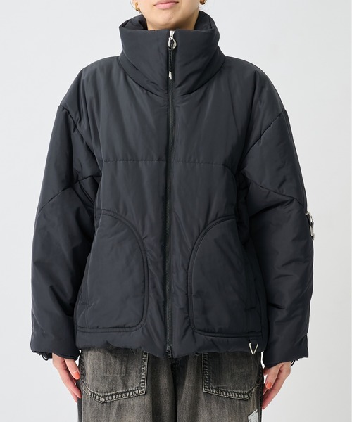 TOGA(トーガ)の「【TOGA TOO/トーガトゥー】Padded jacket/パデッドジャケット(ダウンジャケット/コート・レディース・ブラウン/ブラック/ホワイト・MEDIUM)」の18枚目の写真