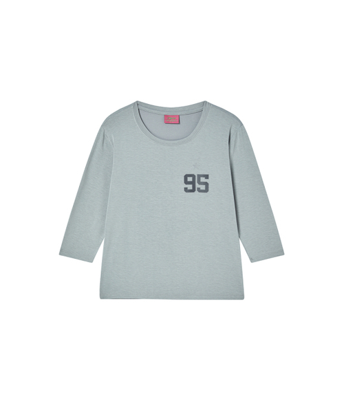 NYXX(エヌワイエックスエックス)の「95 BASIC L/S LIGHT GREY(Tシャツ/カットソー・レディース・その他・FREE)」の2枚目の写真