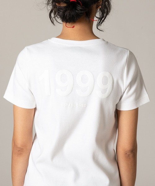 DOUBLE STANDARD CLOTHING(ダブルスタンダードクロージング)の「24/- フライスカットソー(WEB限定)(Tシャツ/カットソー・レディース・ネイビー/オフホワイト・FREE)」の7枚目の写真