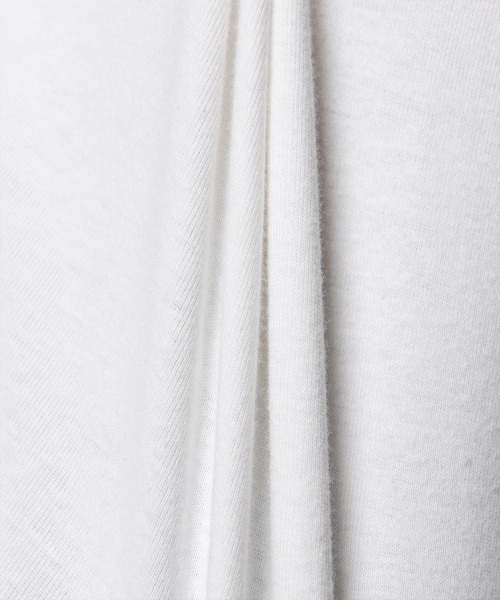 DOUBLE STANDARD CLOTHING(ダブルスタンダードクロージング)の「24/- フライスカットソー(WEB限定)(Tシャツ/カットソー・レディース・ネイビー/オフホワイト・FREE)」の10枚目の写真