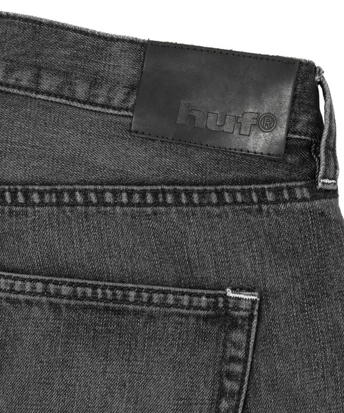 HUF(ハフ)の「EXPRESSION DENIM PANT(デニムパンツ・メンズ・ライトインディゴブルー/ブラック系その他・30/28/36/34/32)」の3枚目の写真